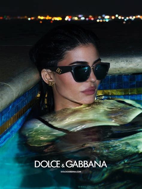 Kylie Jenner Models DOLCE&GABBANA Eyewear .